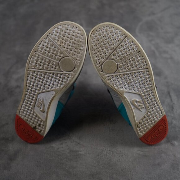 Men's NIKE Lebron XI NSW Lifestyle 616766-002 Miami Vice Wolf Grey Size 9.5 - Picture 11 of 14